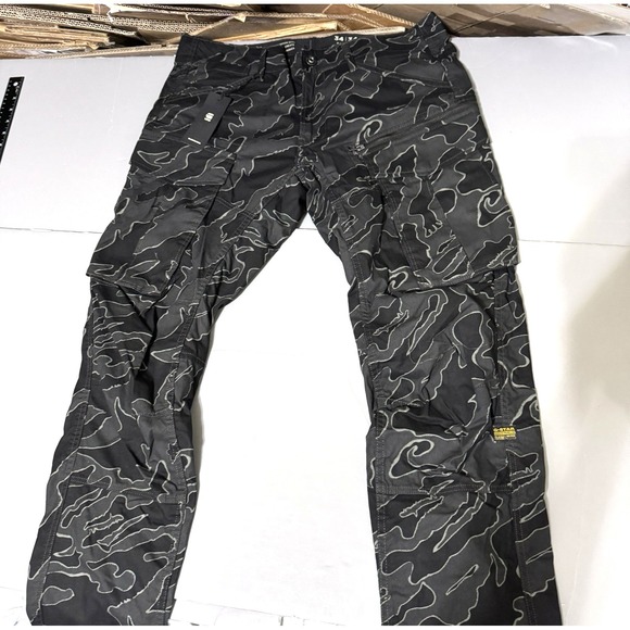 G-Star Other - G-Star Raw Rovic Zip 3D Tapered Cargo Pants Cloack Island Camo 34 34 (36 32) New